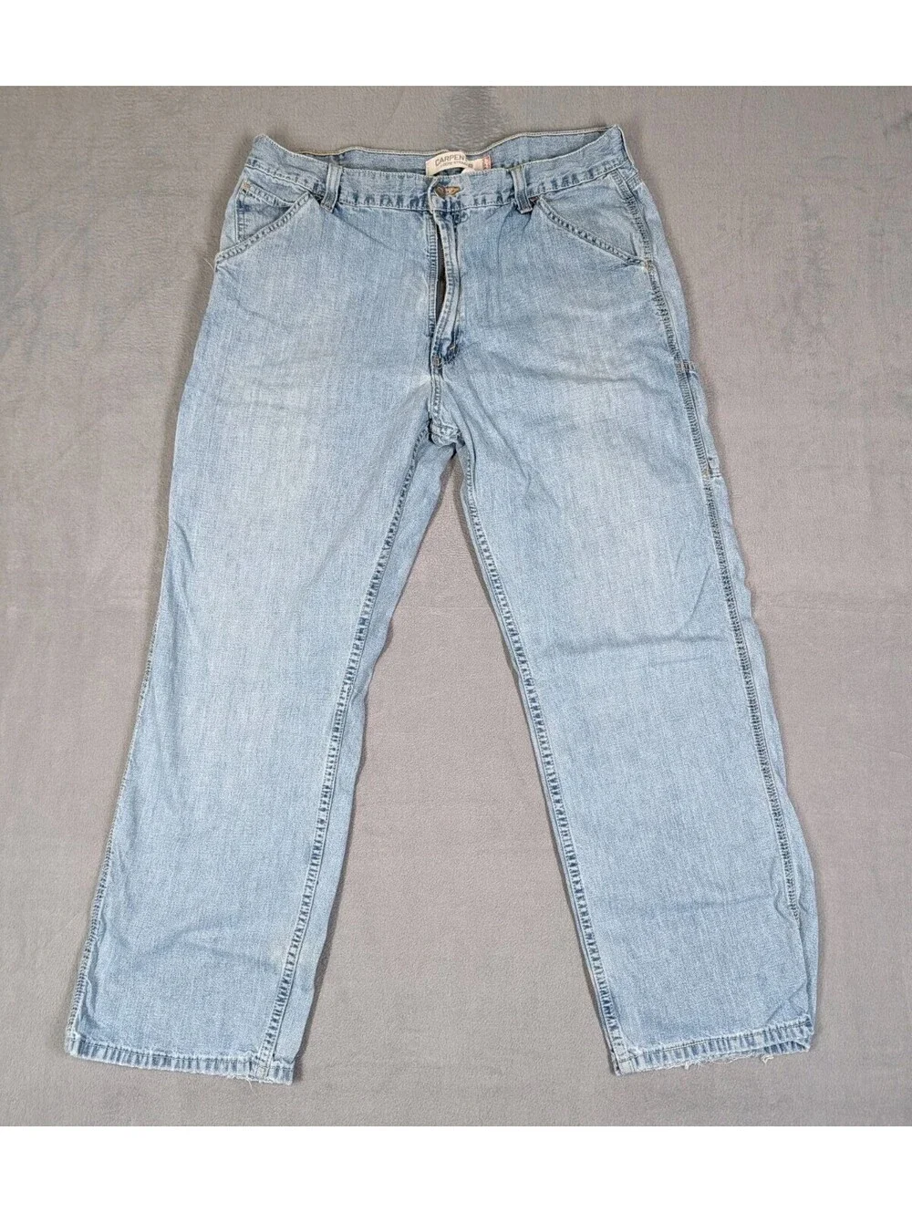 Levis Mens 36x30 Blue Vintage Y2K Carpenter Jeans Loose Straight Baggy Work Wear